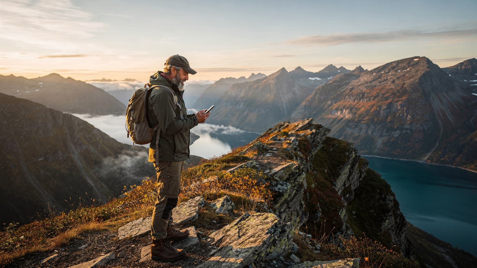 Jakt og fiske i Norge 2026: Få pålitelig mobildata med eSIM i villmarka!