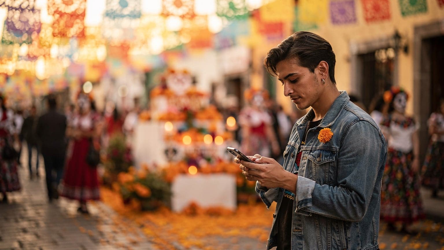Día de los Muertos 2026: راهنمای eSIM برای Oaxaca، CDMX و Pátzcuaro