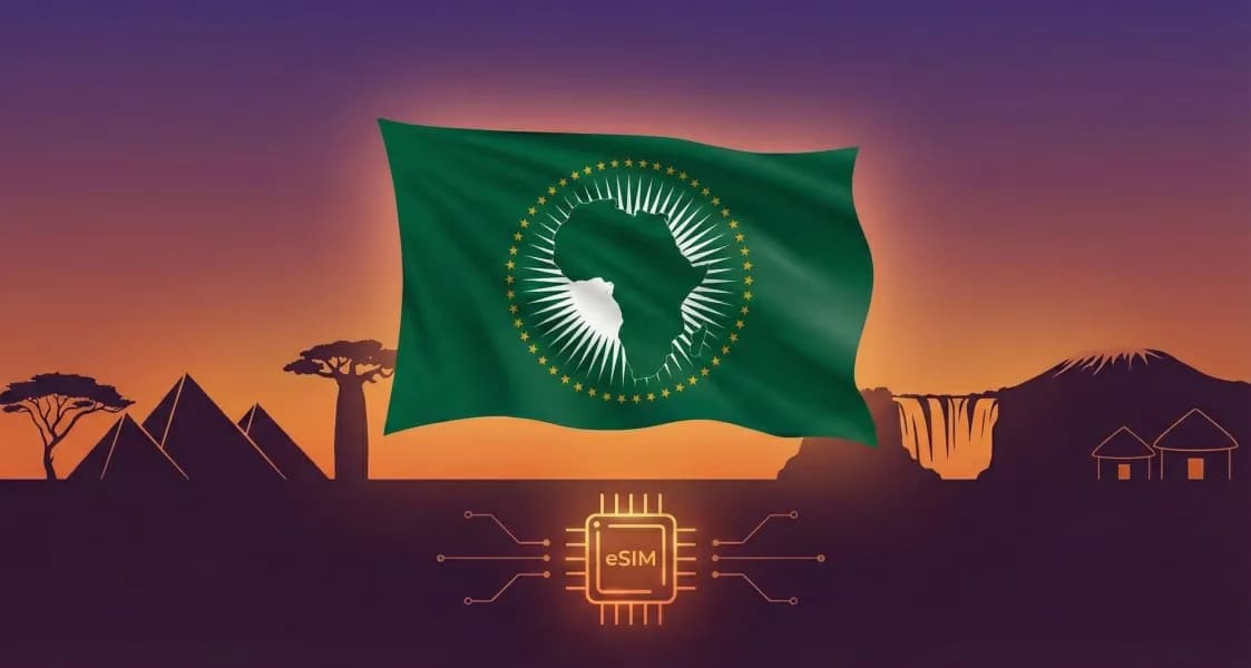 Africa (29 Countries) eSIM coverage